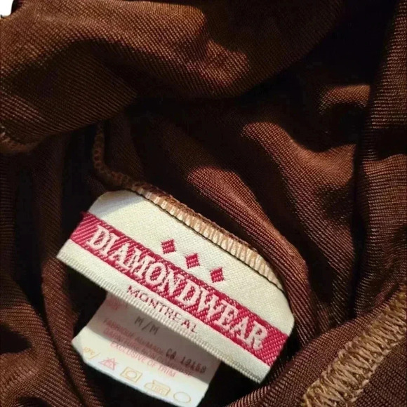 DIAMOND WEAR Floor Length Maxi Pencil Skirt & Sleeveless Top Brown Tones Med - Picture 8 of 13